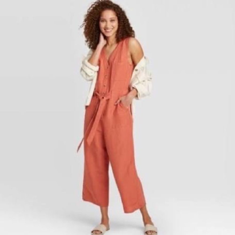 Target A New Day Orange jumpsuit